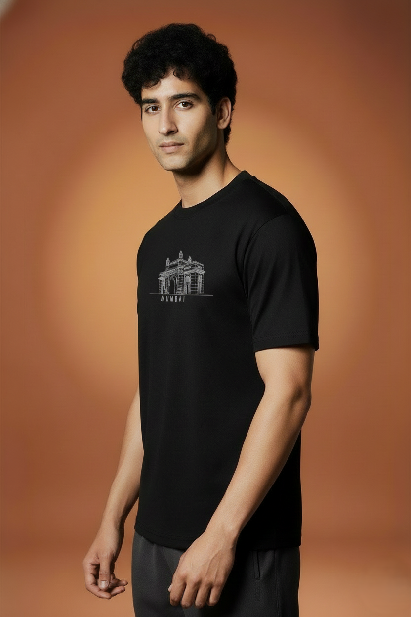 Men Printed Regular Cotton T-Shirt