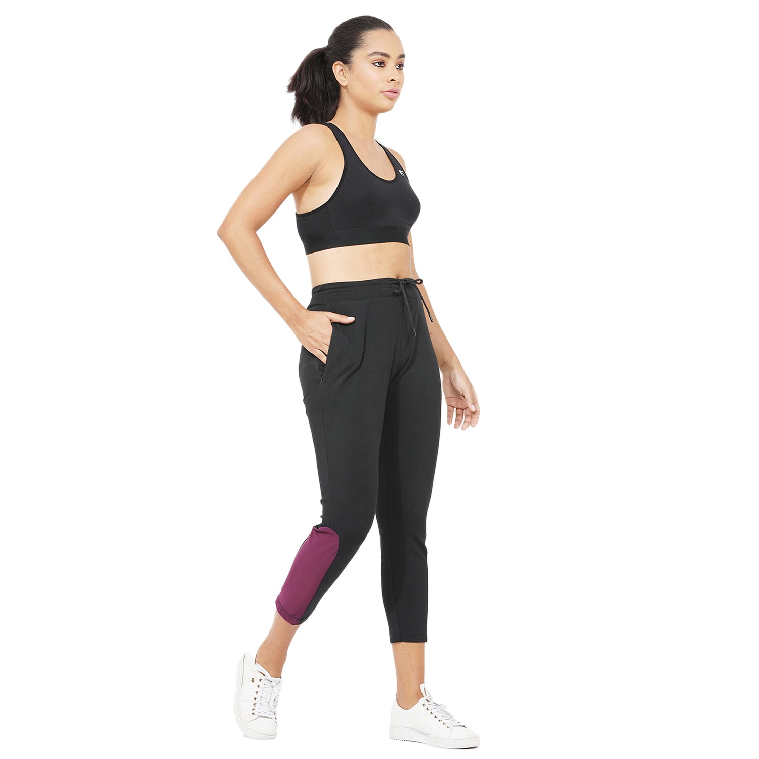 Women Multi Ankle Length Track Pant