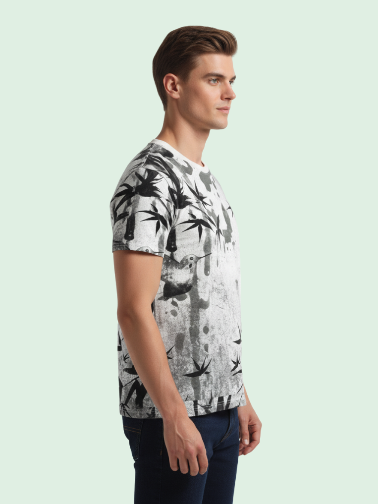 Men All-Over Cotton T-Shirt