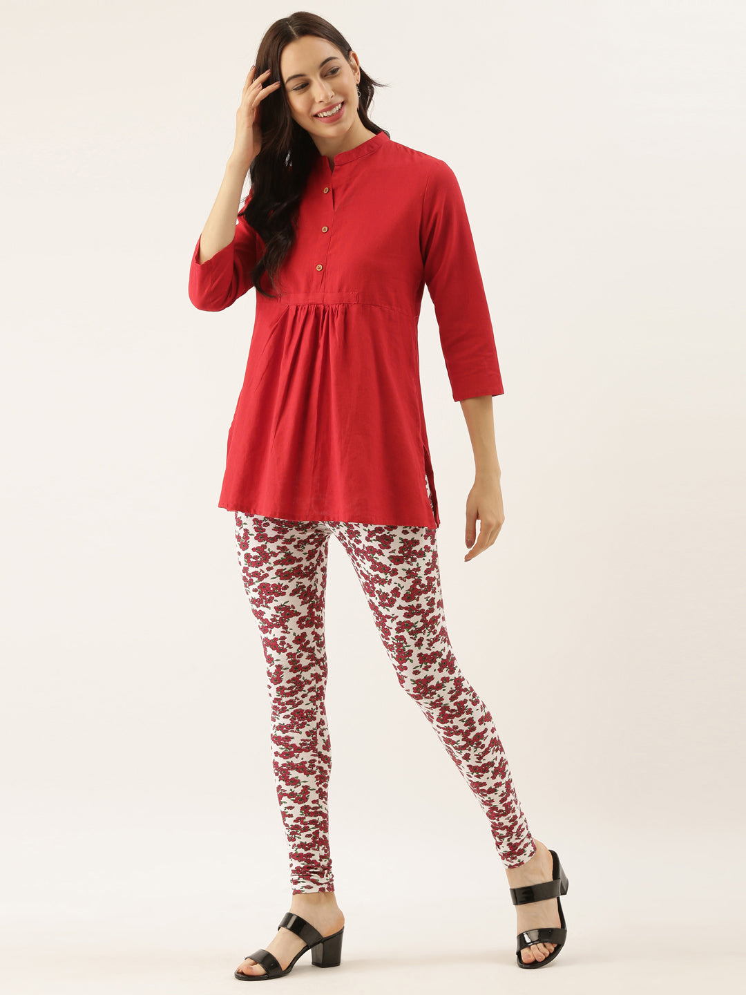 Women Solid Leggings