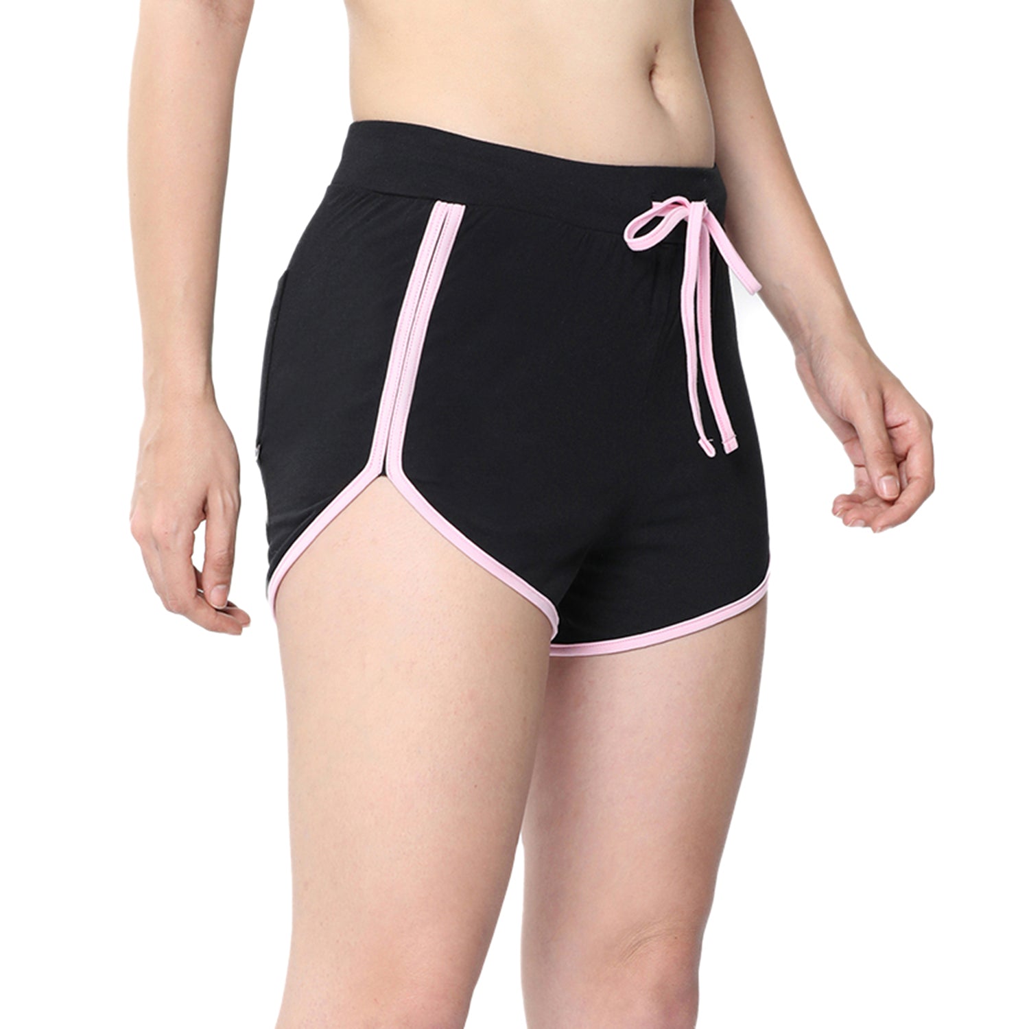 Women Relaxed Fit Dolphin Shorts