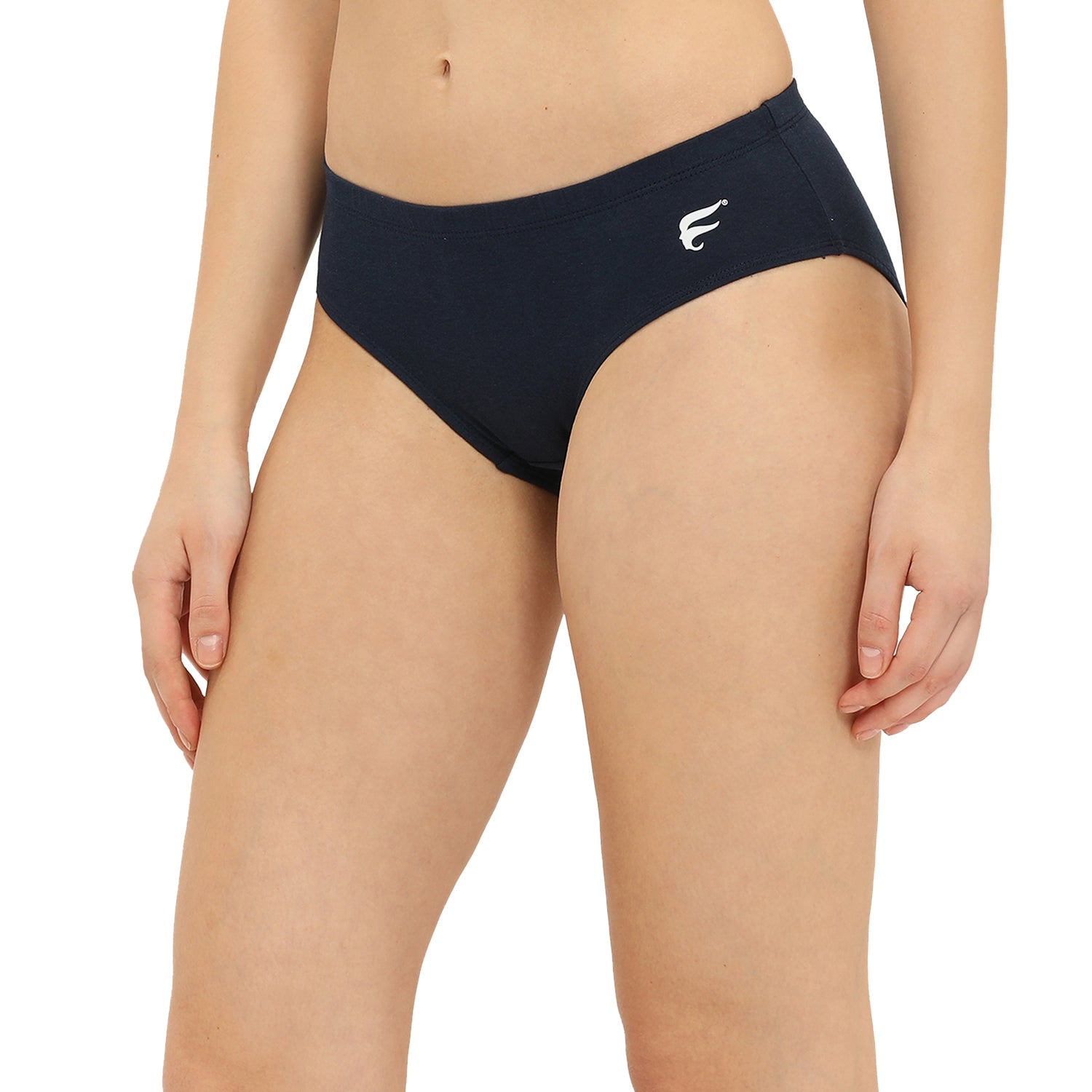 Medium Rise 3/4th Coverage Hipster Panty Pack Of 3