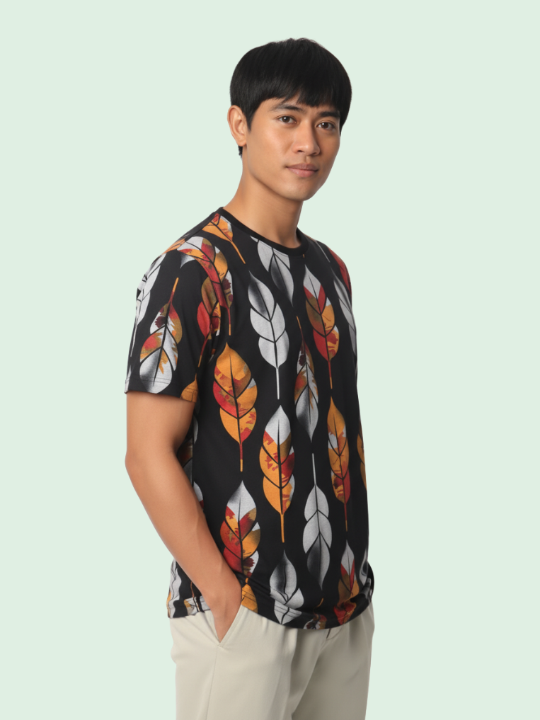 Men All-Over Cotton T-Shirt