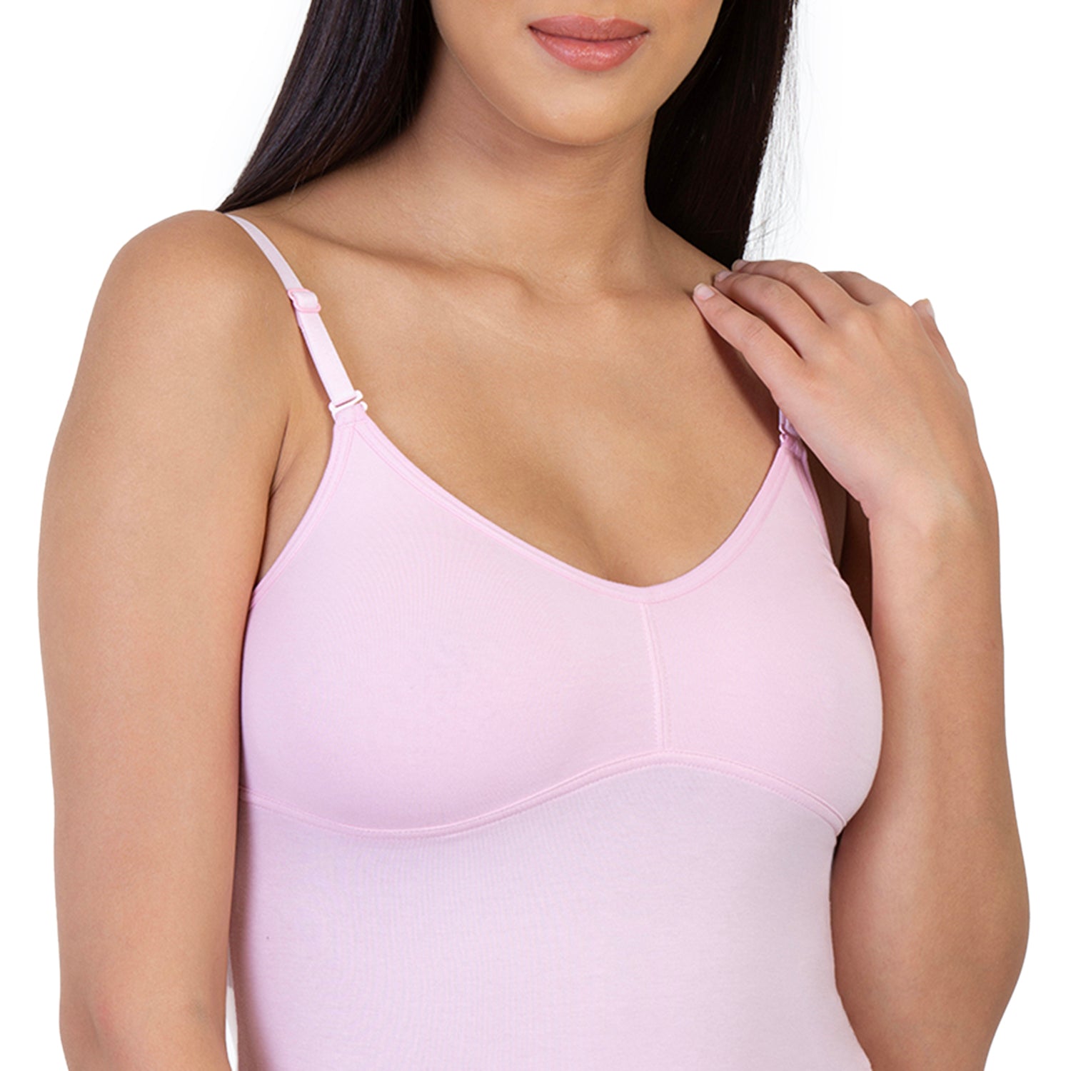 Regular Fit V-Neck Short Length Moulded Camisole