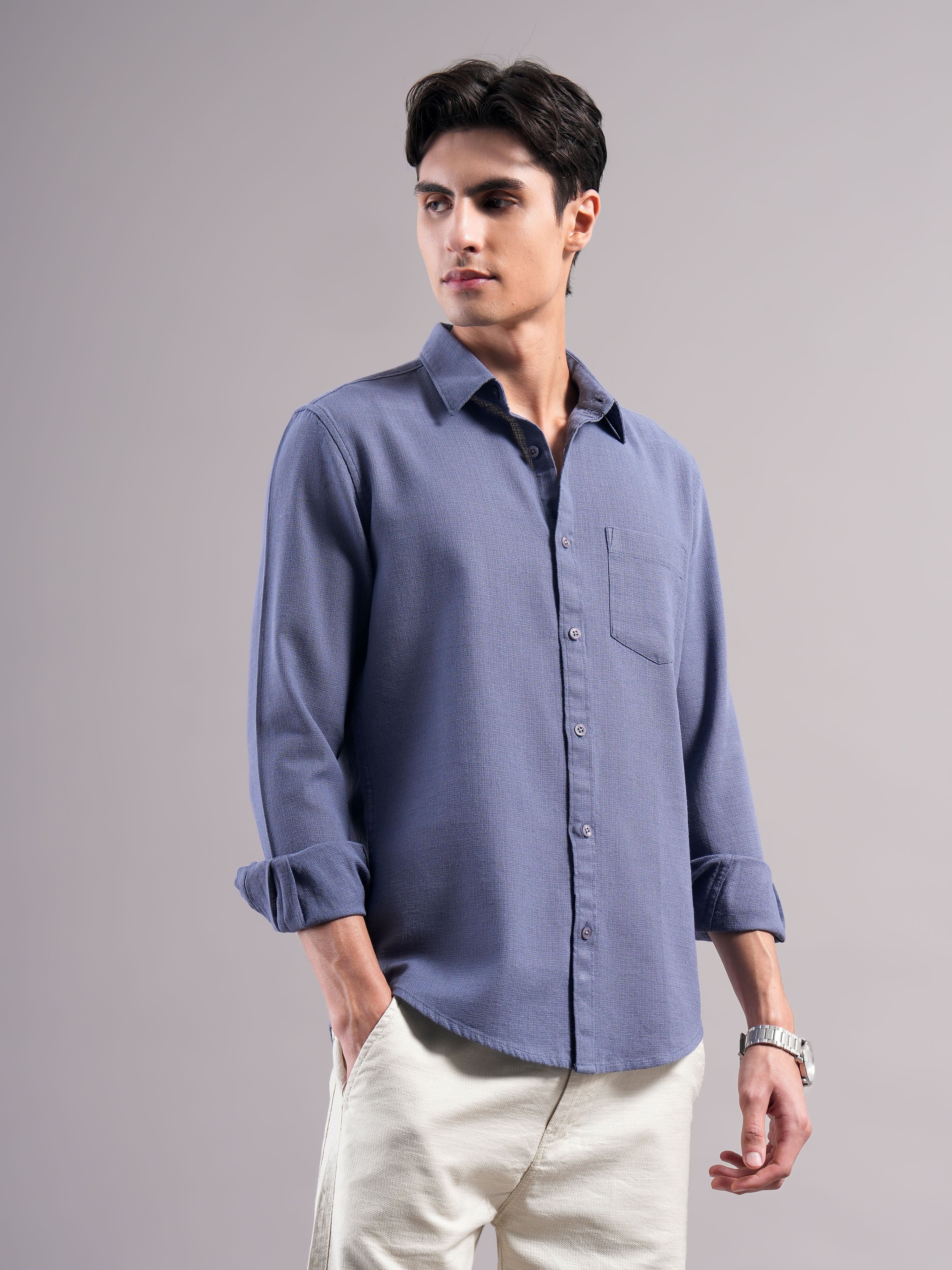 Men Organic Cotton Solid Shirts