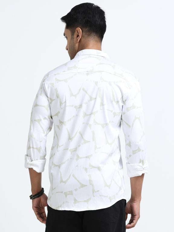 Men Premium Printed Casual Shirt