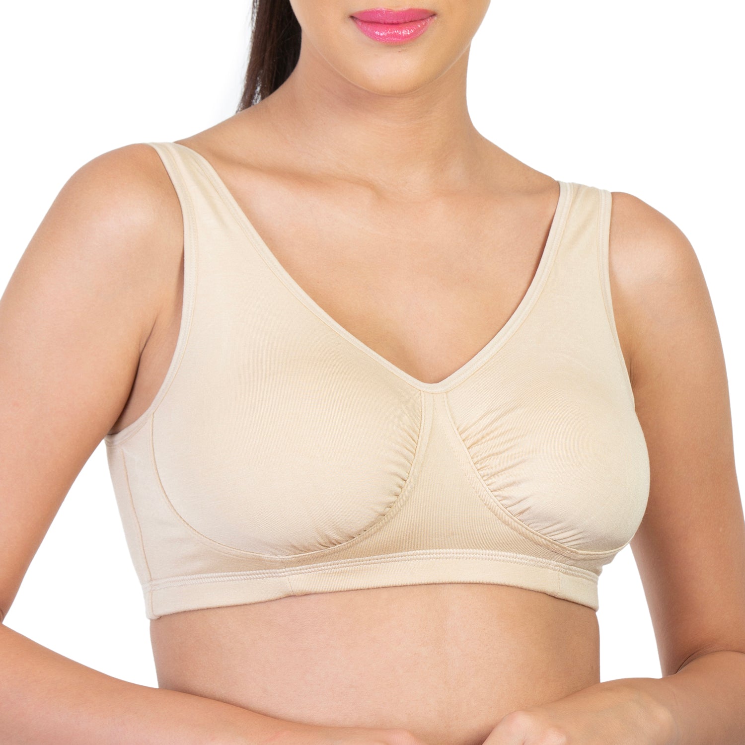 Non-Padded Non-Wired Full Coverage Sleeping Bra