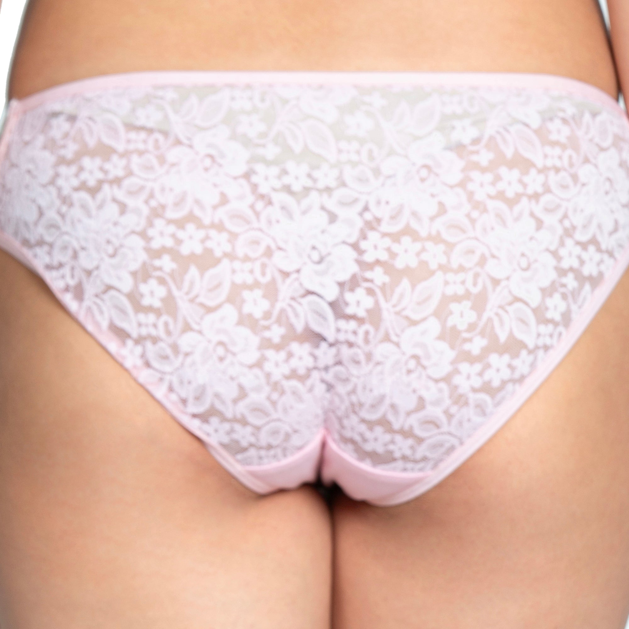 Low Rise Half Coverage Lace Bikini