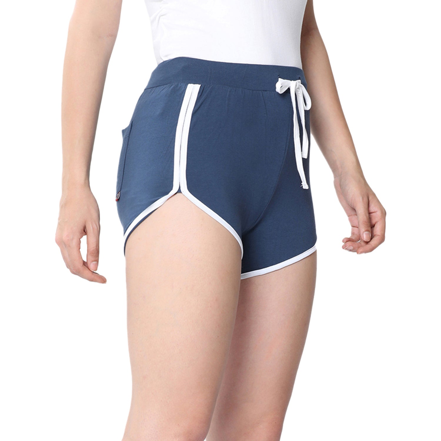 Women Relaxed Fit Dolphin Shorts