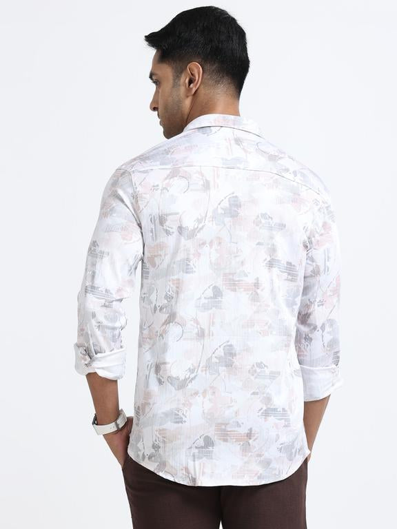 Men Premium Printed Casual Shirt