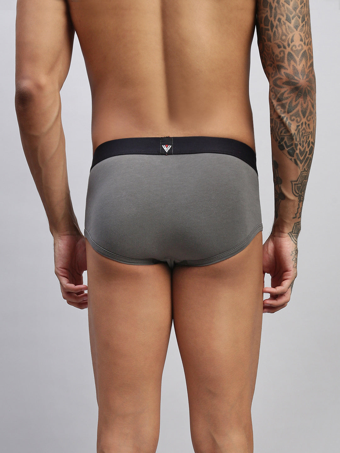 Men Pack of 2 Cotton Elastane Briefs