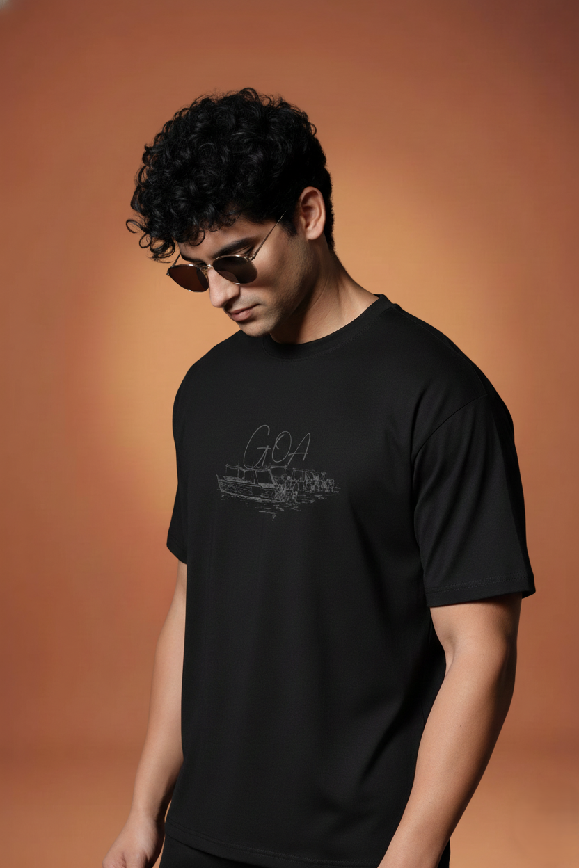 Men Printed Regular Cotton T-Shirt