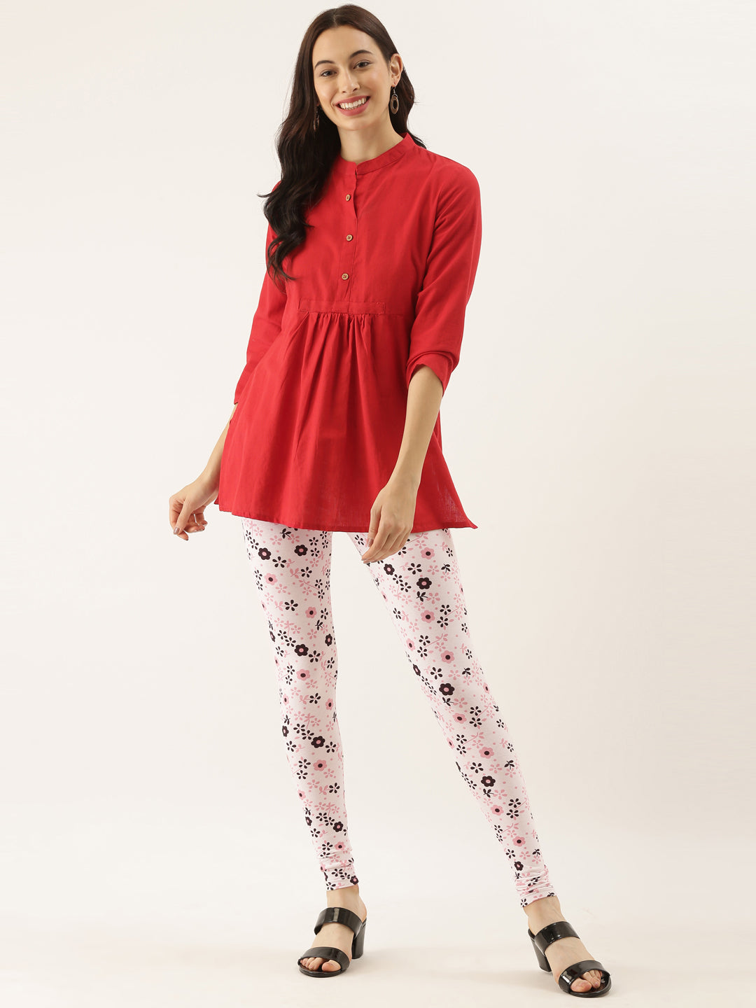 Women Solid Leggings