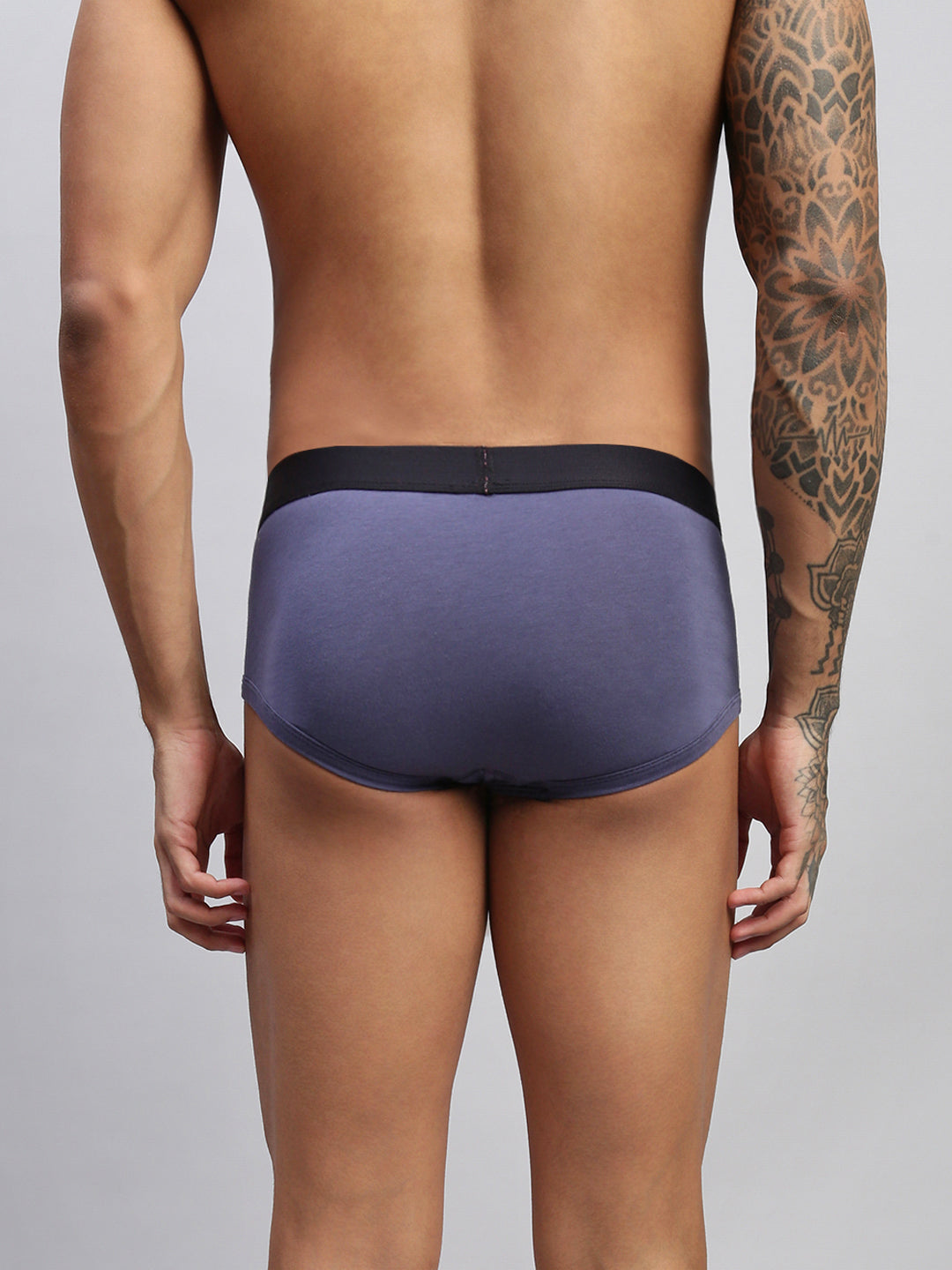 Men Pack of 2 Cotton Elastane Briefs