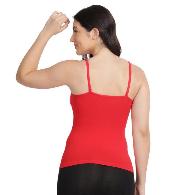 Regular Fit V-Neck Short Length Moulded Camisole