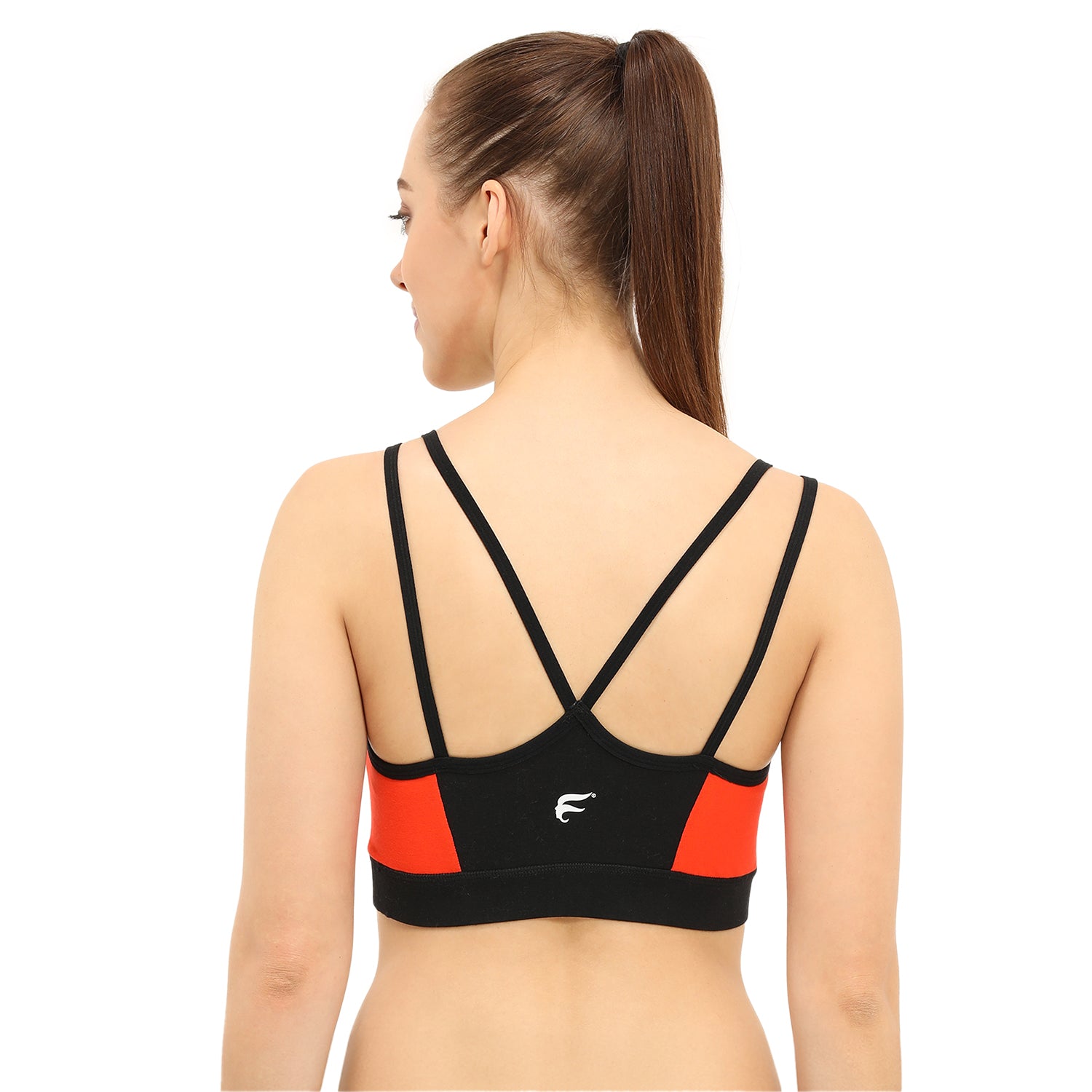 Padded Non-Wired Full Coverage Sports Bra
