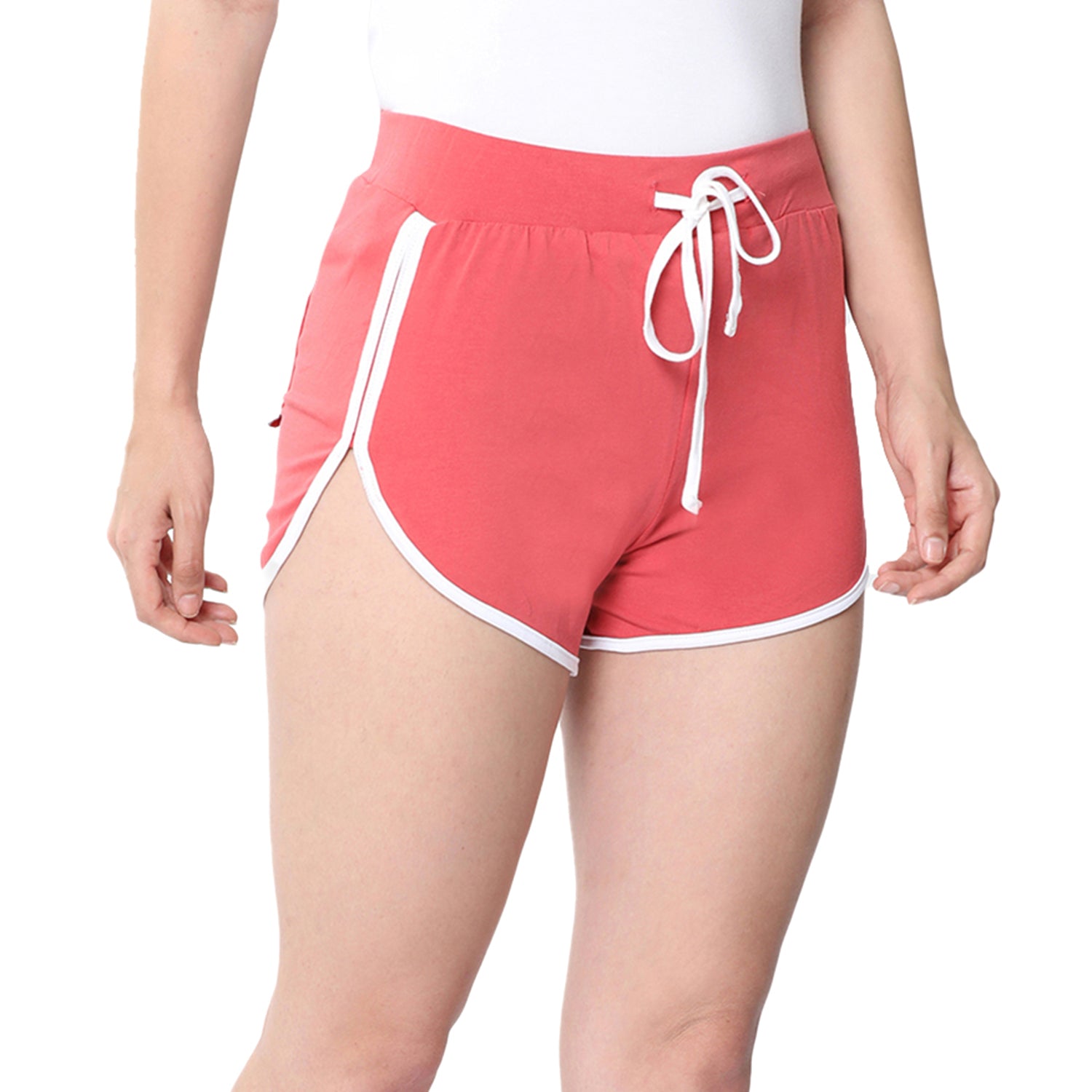 Women Relaxed Fit Dolphin Shorts