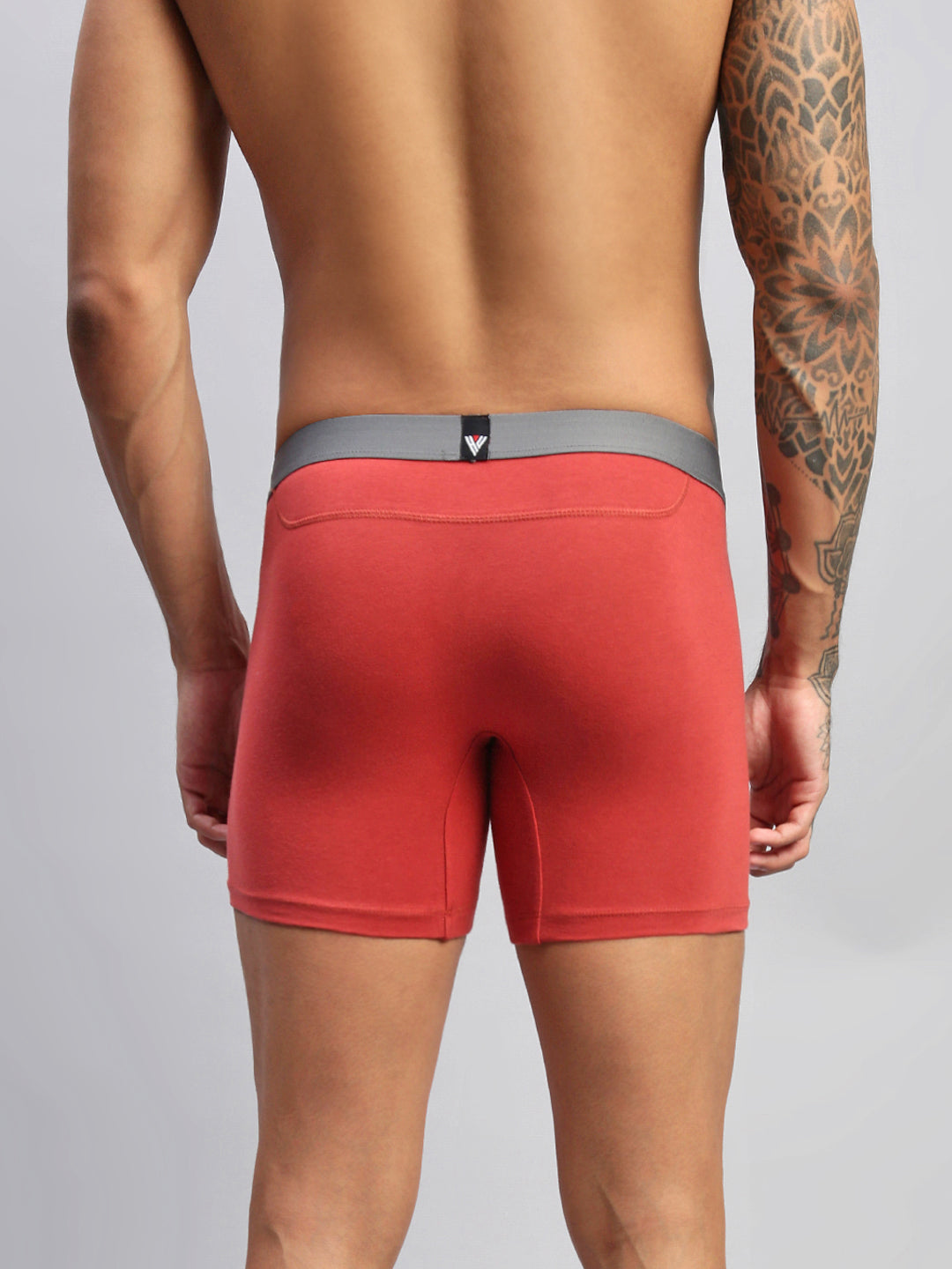 Men Red Boxer Briefs