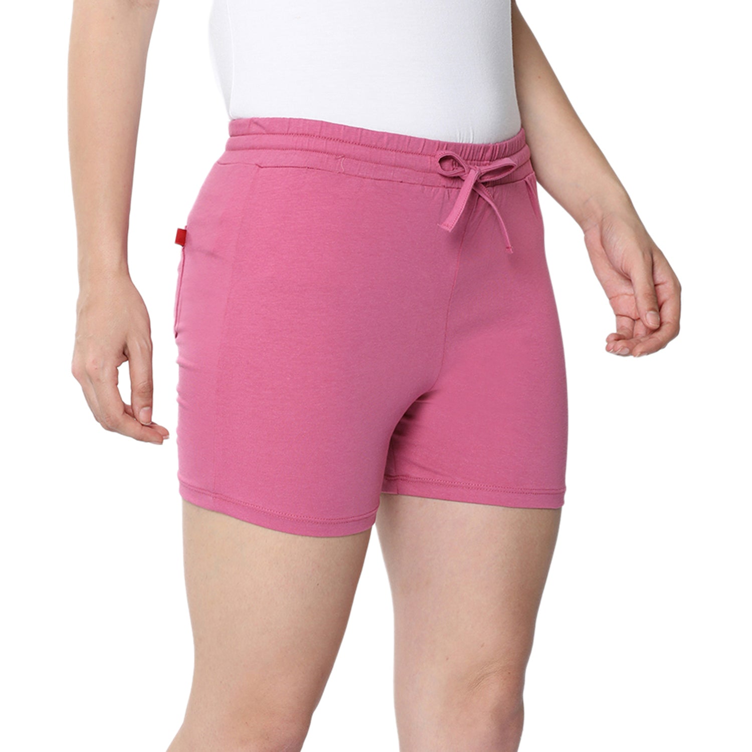Women Pink Hot Shorts