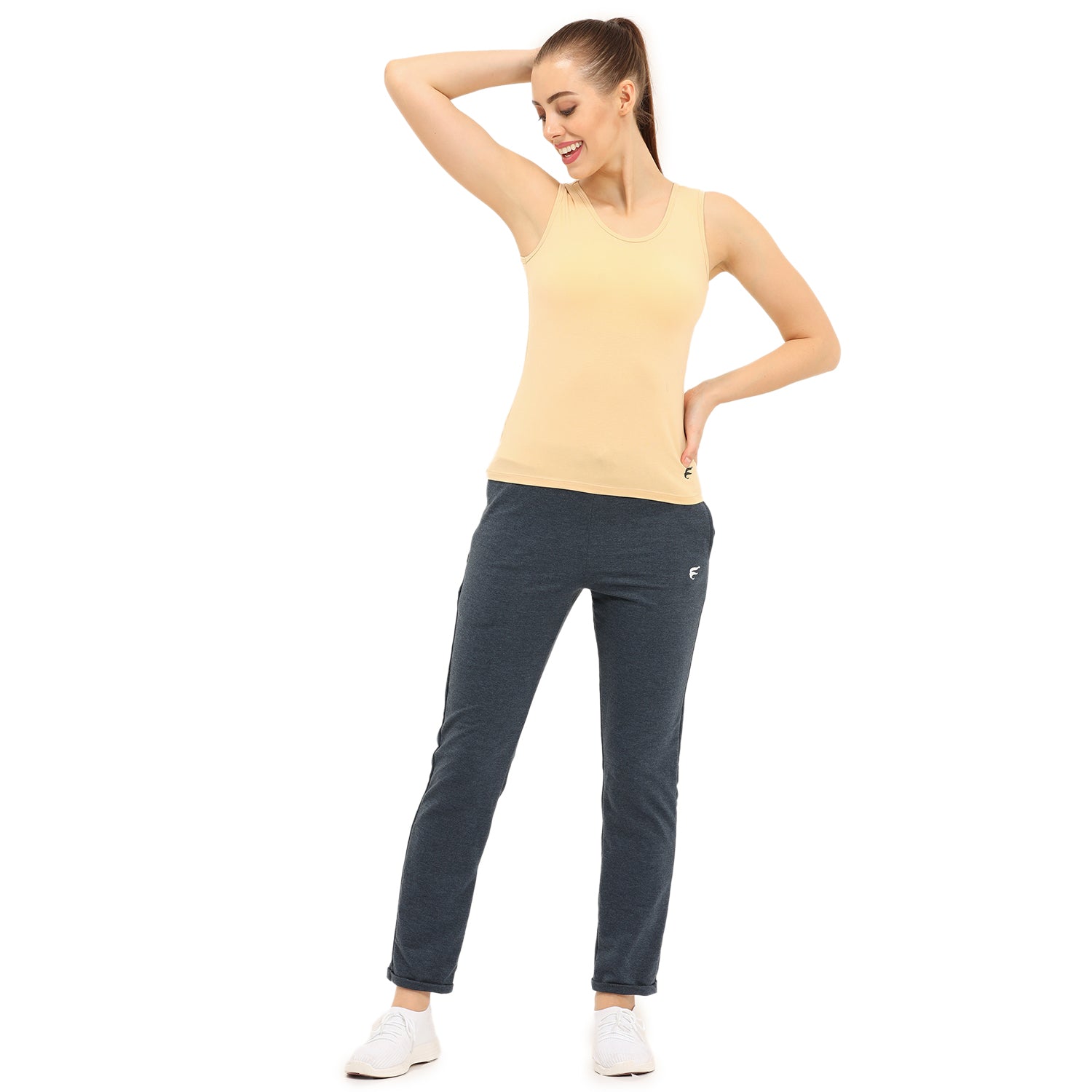 Regular Fit U-Neck Short Length Tank Top