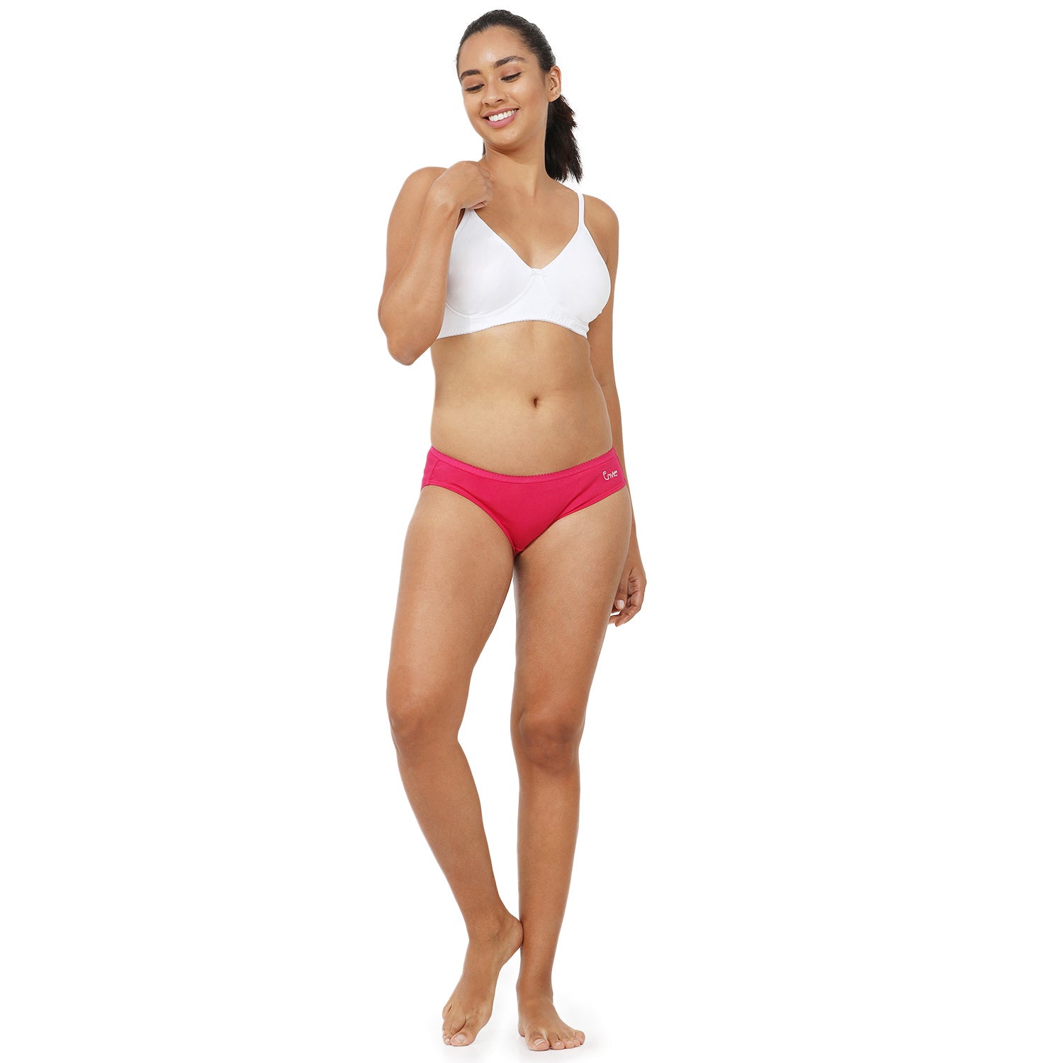 Non-Padded Non-Wired 3/4th Coverage T-Shirt Bra