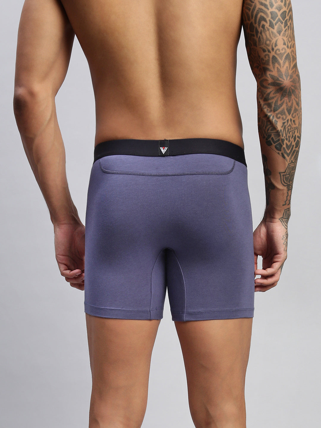 Men Cotton Elastane Boxer Briefs