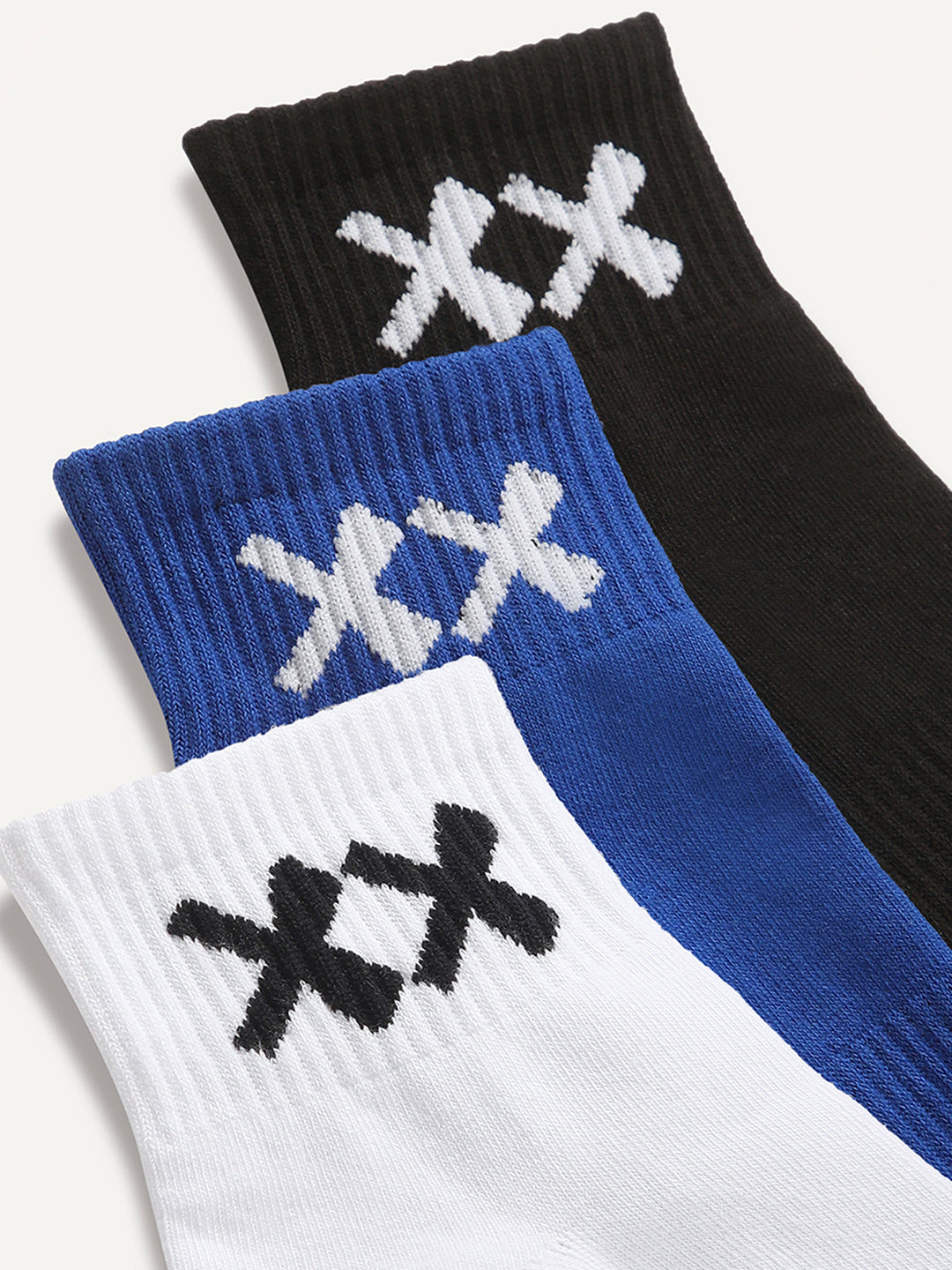Men Pack of 3 Above Ankle Length Socks