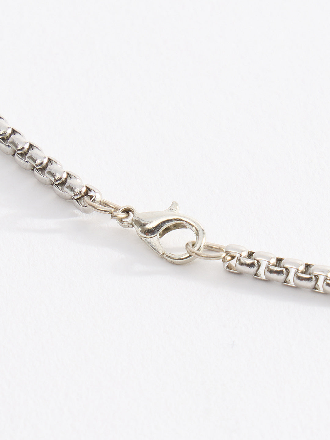 Men Astronaut Pendant Chain With Lobster Closure