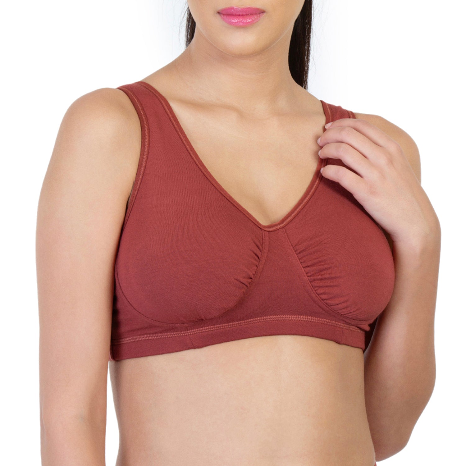 Non-Padded Non-Wired Full Coverage Sleeping Bra