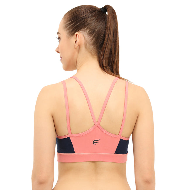 Padded Non-Wired Full Coverage Sports Bra
