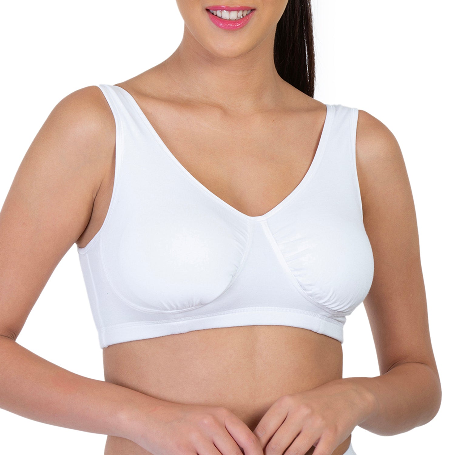 Non-Padded Non-Wired Full Coverage Sleeping Bra