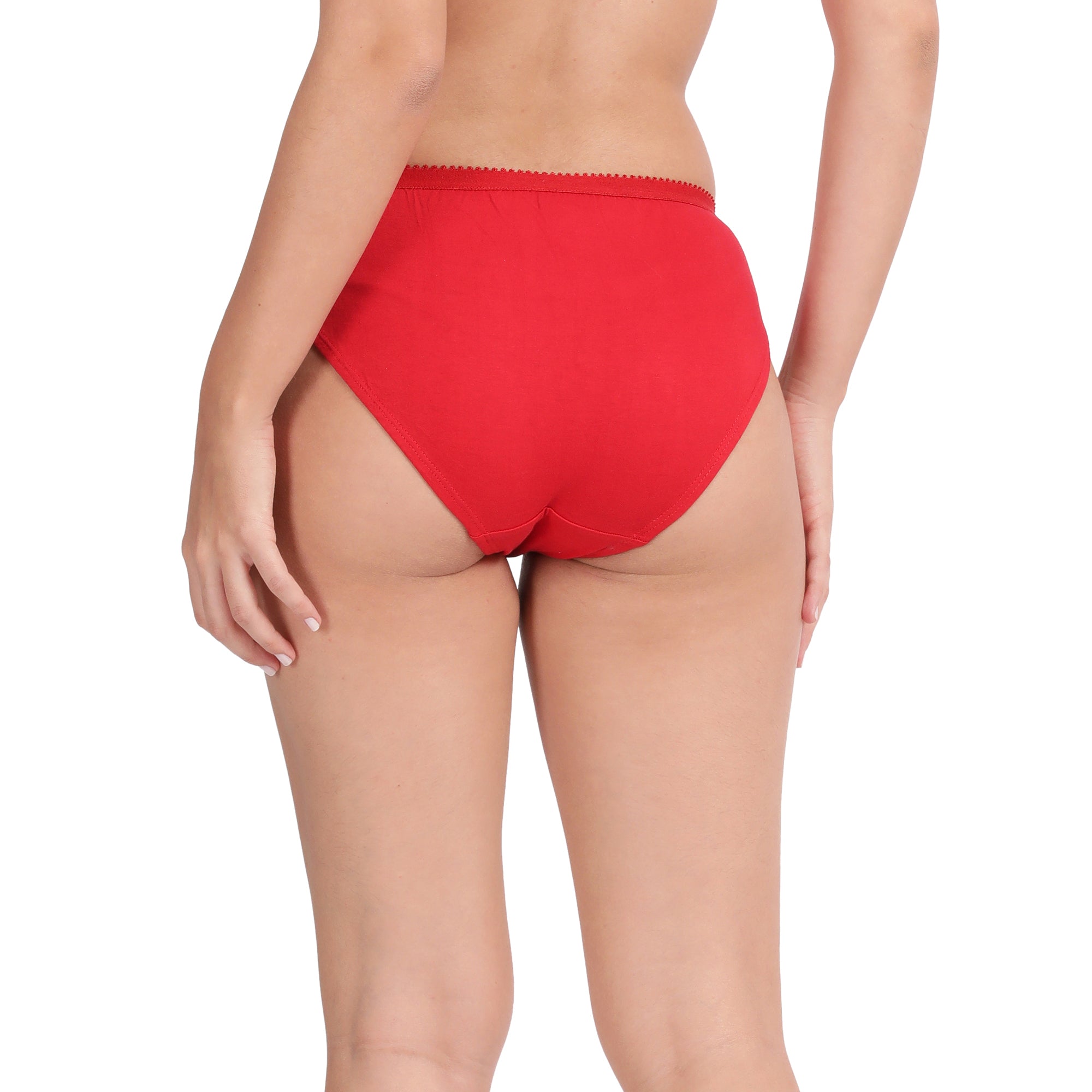 Low Rise Half Coverage Bikini Pack Of 3