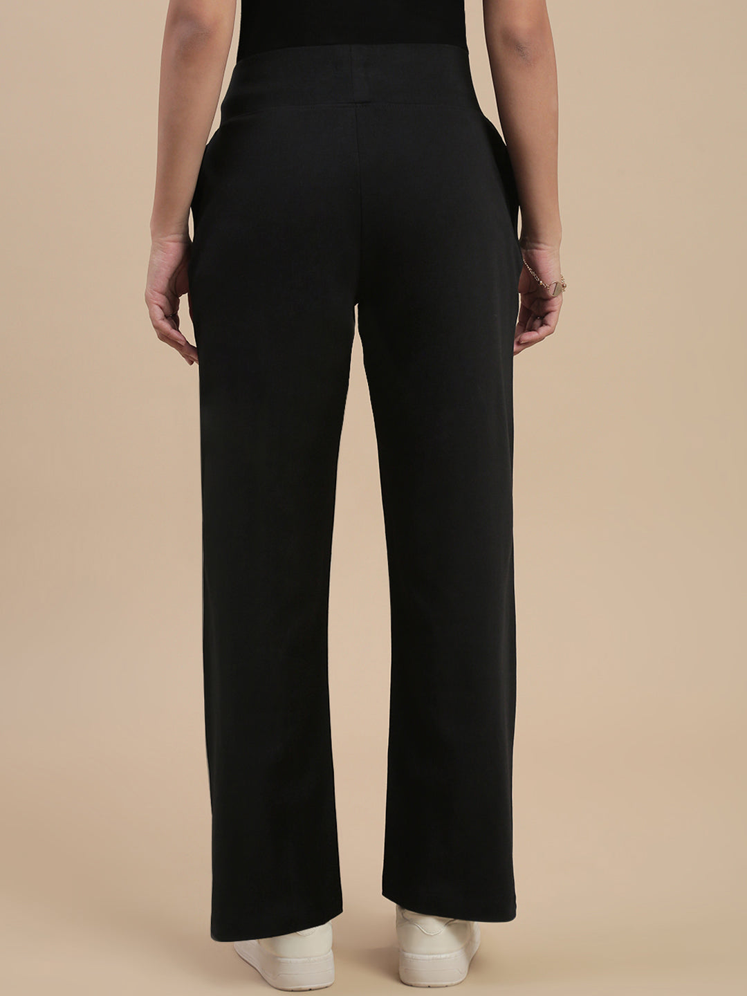 Women Black Casual Pants