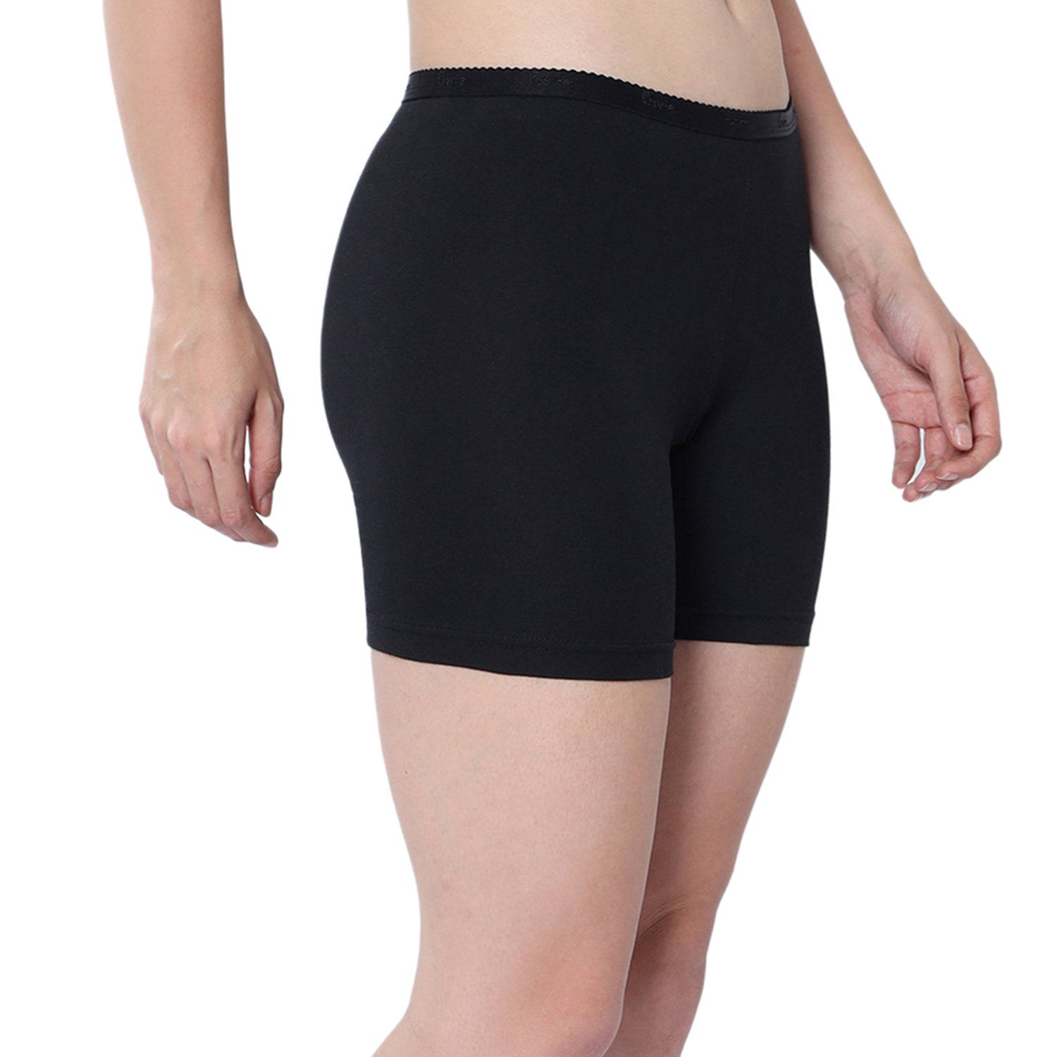 Women Black Cycling Shorts