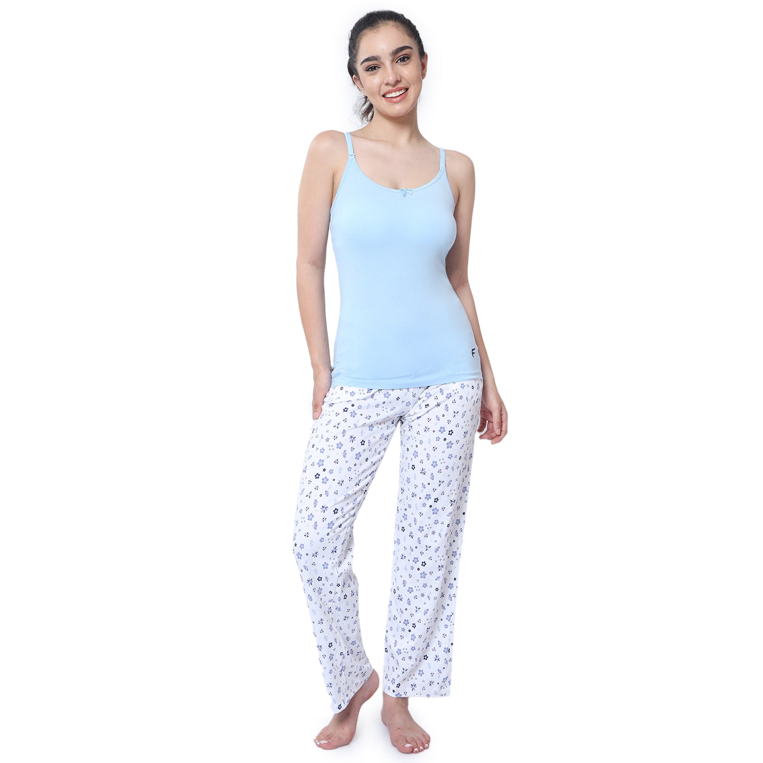 Relaxed Fit Scoop Neck Short Length Camisole