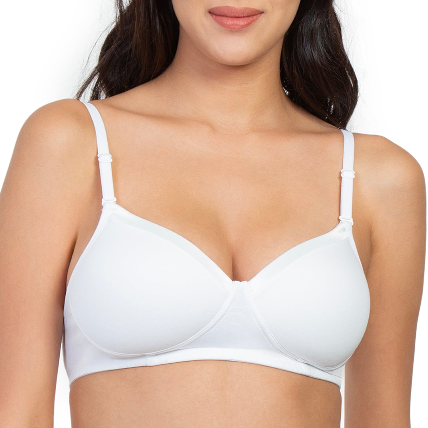 Padded, Non-Wired 3/4th Coverage T-Shirt Bra