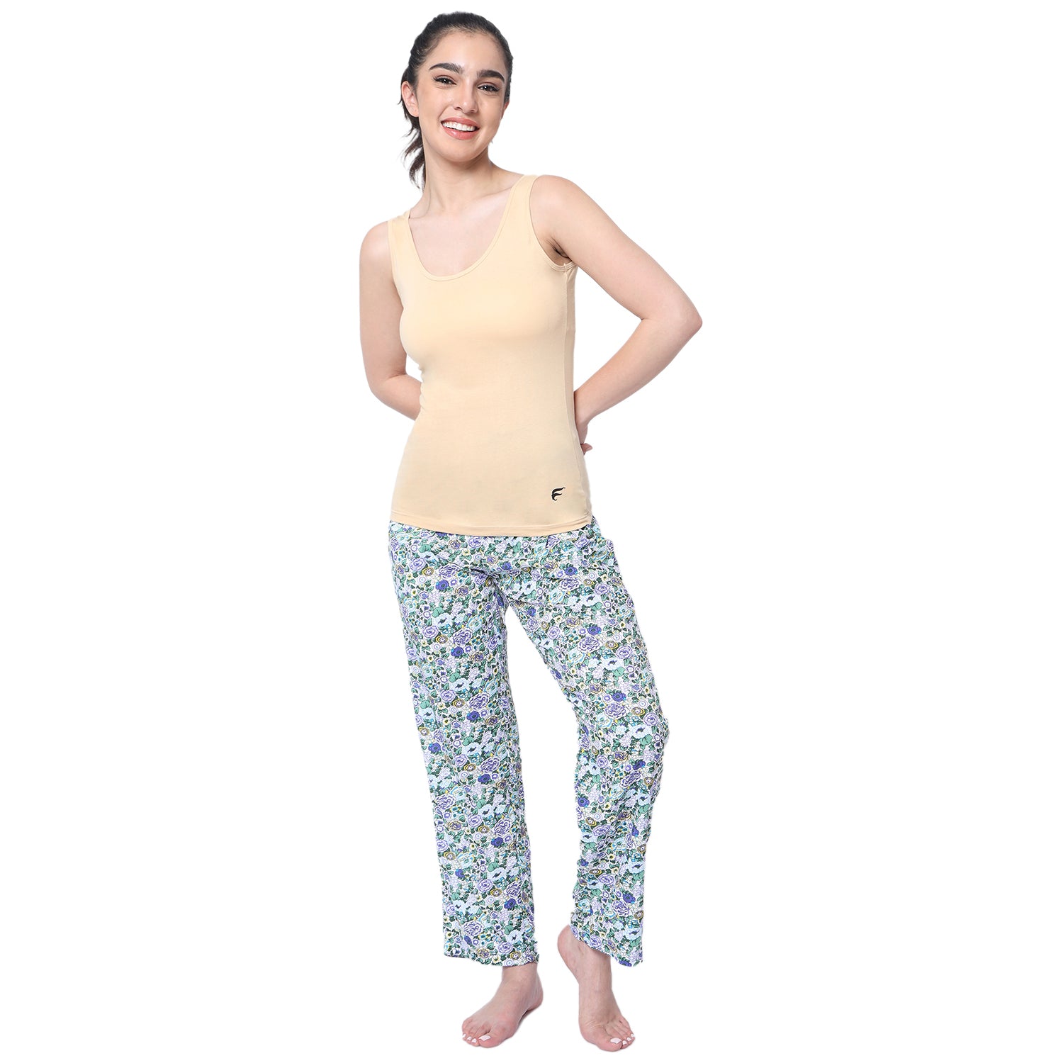 Regular Fit U-Neck Short Length Tank Top