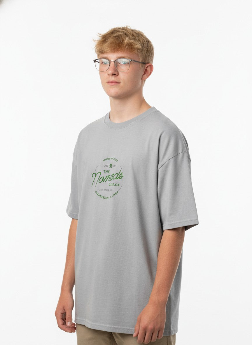 Men Oversized Cotton Printed T-Shirt