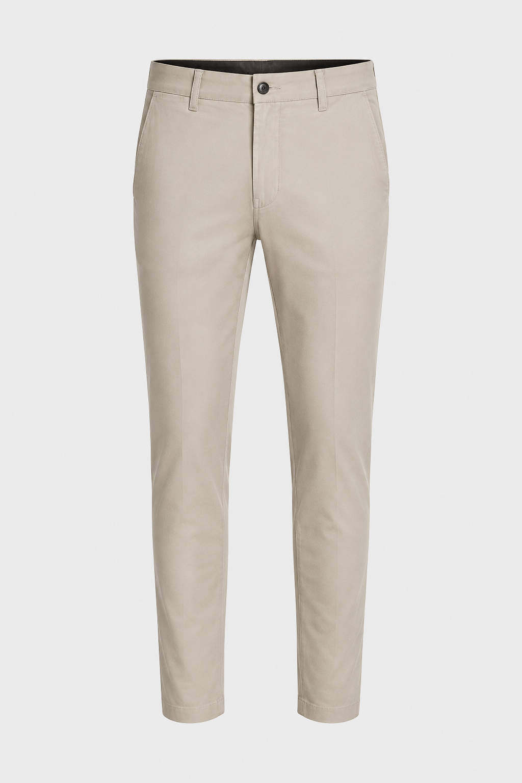 Men Beige Urban Formal Trousers