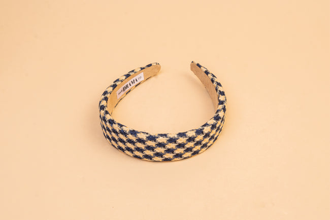 Women Multi Puff Hair Band With Heart Charm
