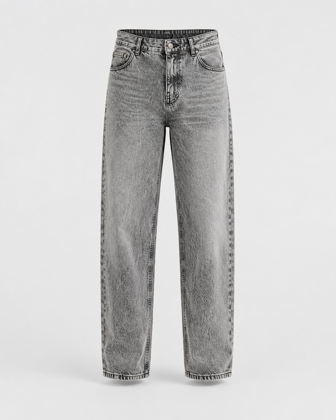 Men Light grey Baggy Jeans