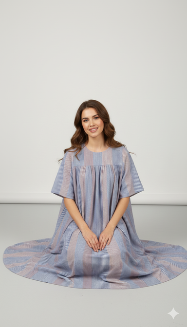 Women Multi Loose Fit Maxi Dress