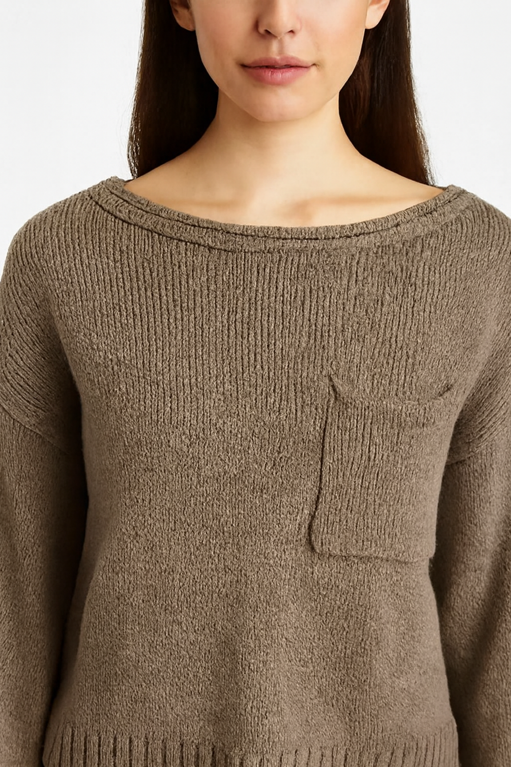 Women Green Acrylic Knitted Sweater