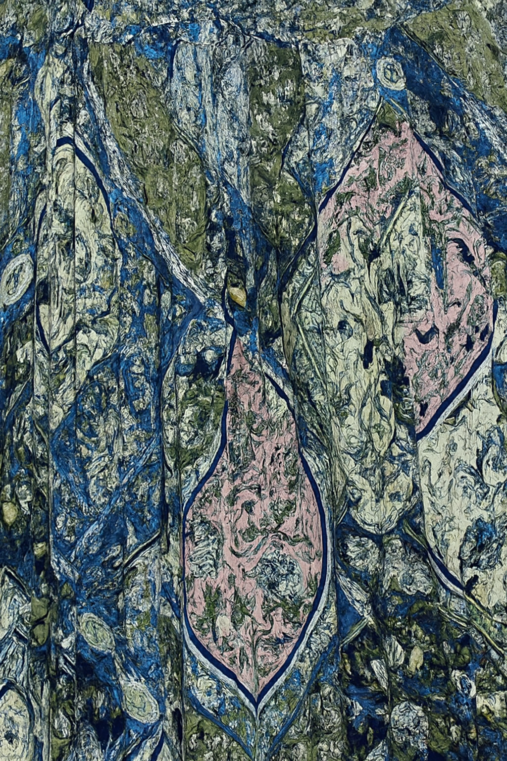 Women Multi Flared Maxi Skirt with Inner