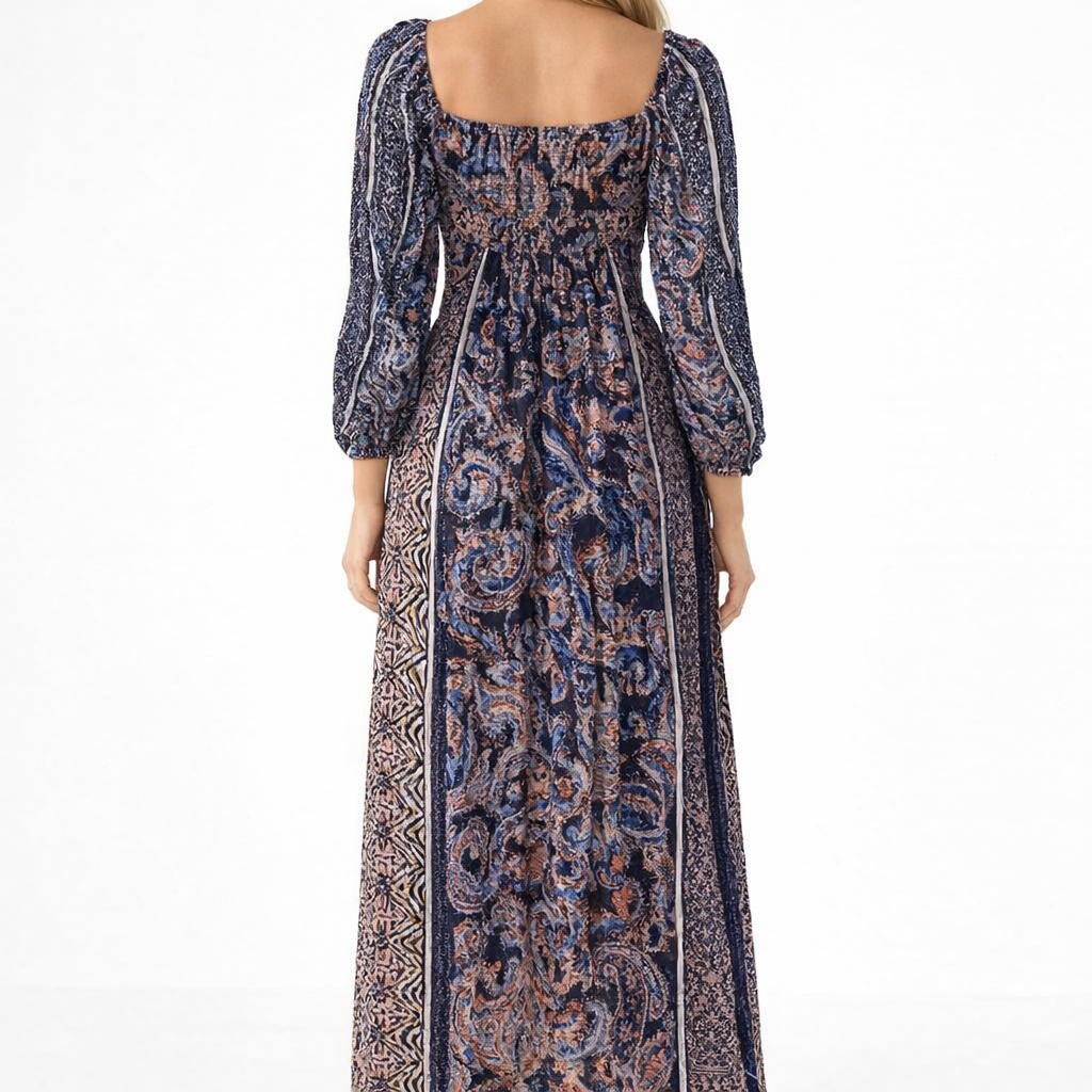 Women Multicolour Printed Maxi Dress