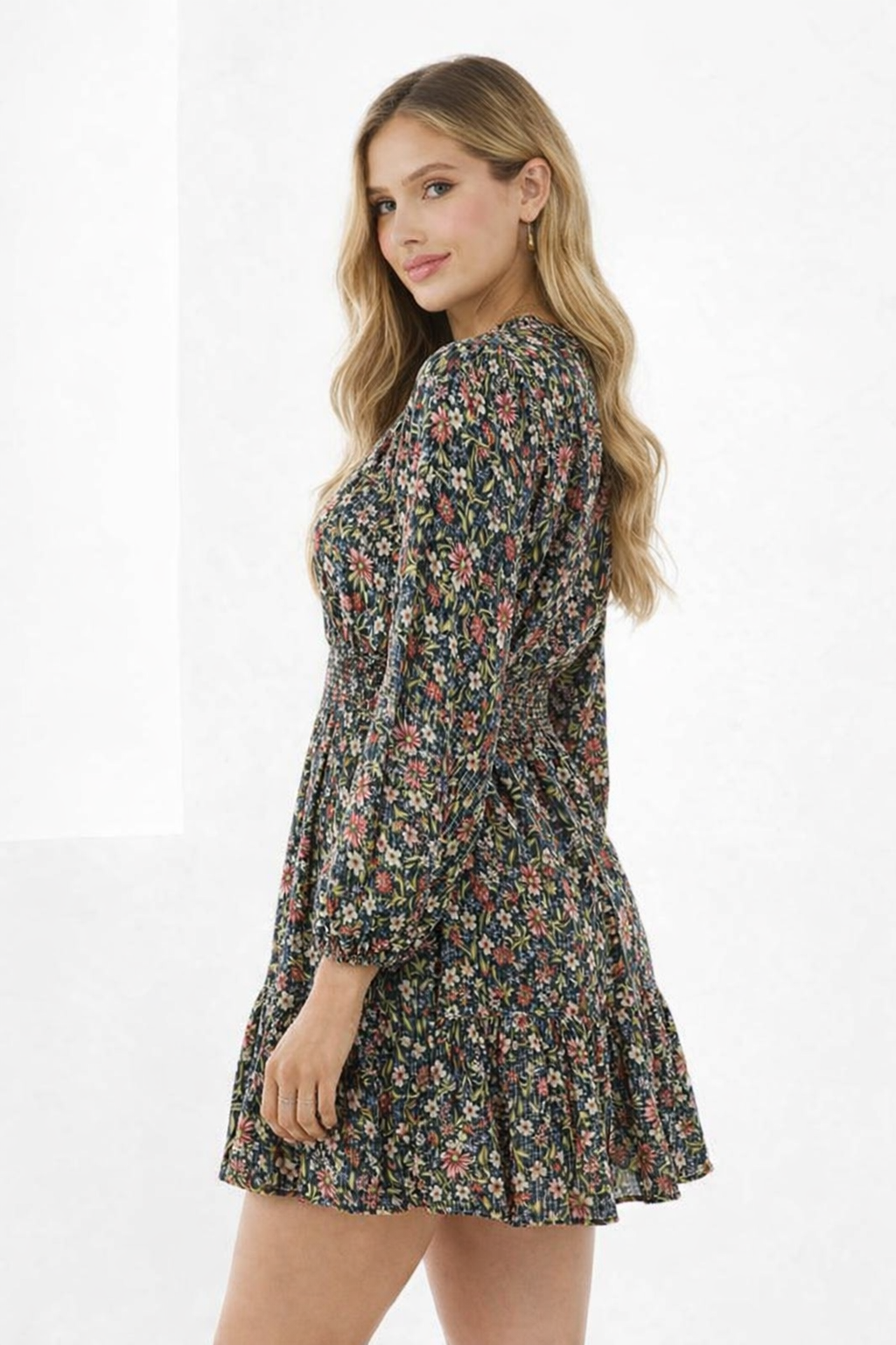 Women Multi Printed Mini Dress
