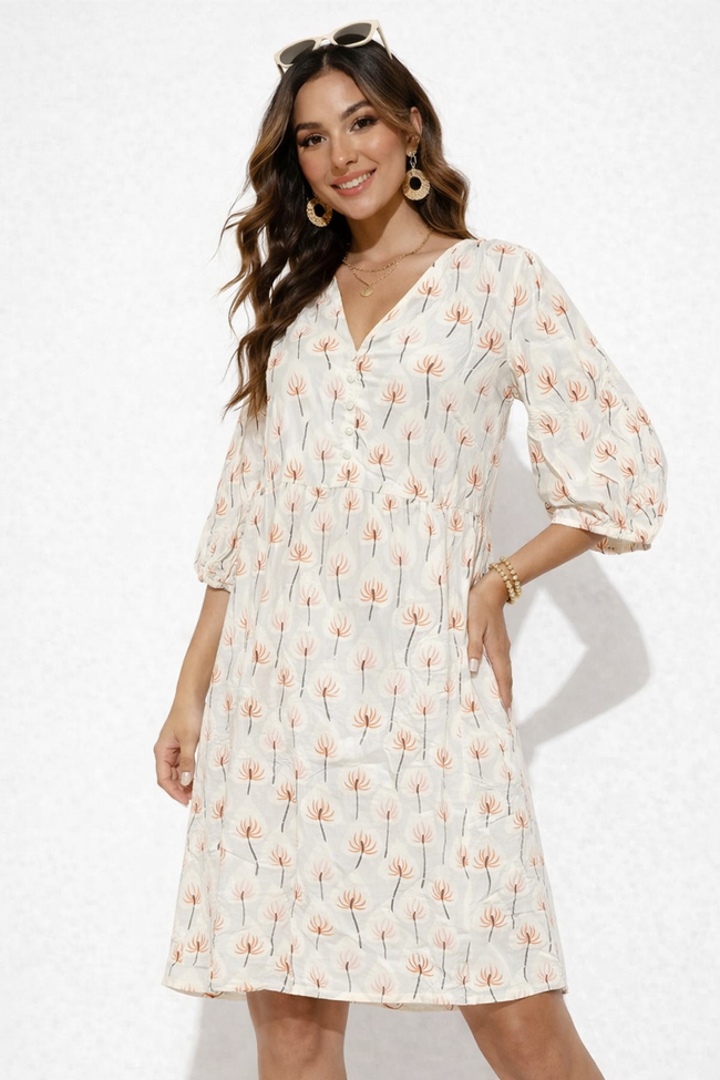 Women Multi Printed A-Line Dress