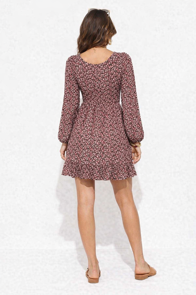 Women Multi Mini Dress