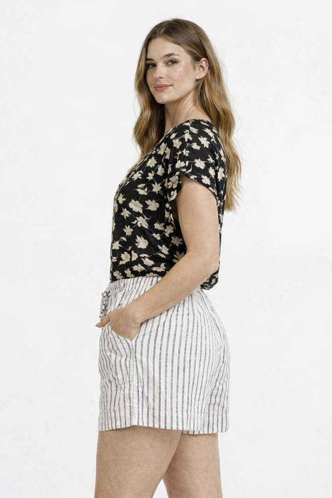 Women Cream Casual Shorts