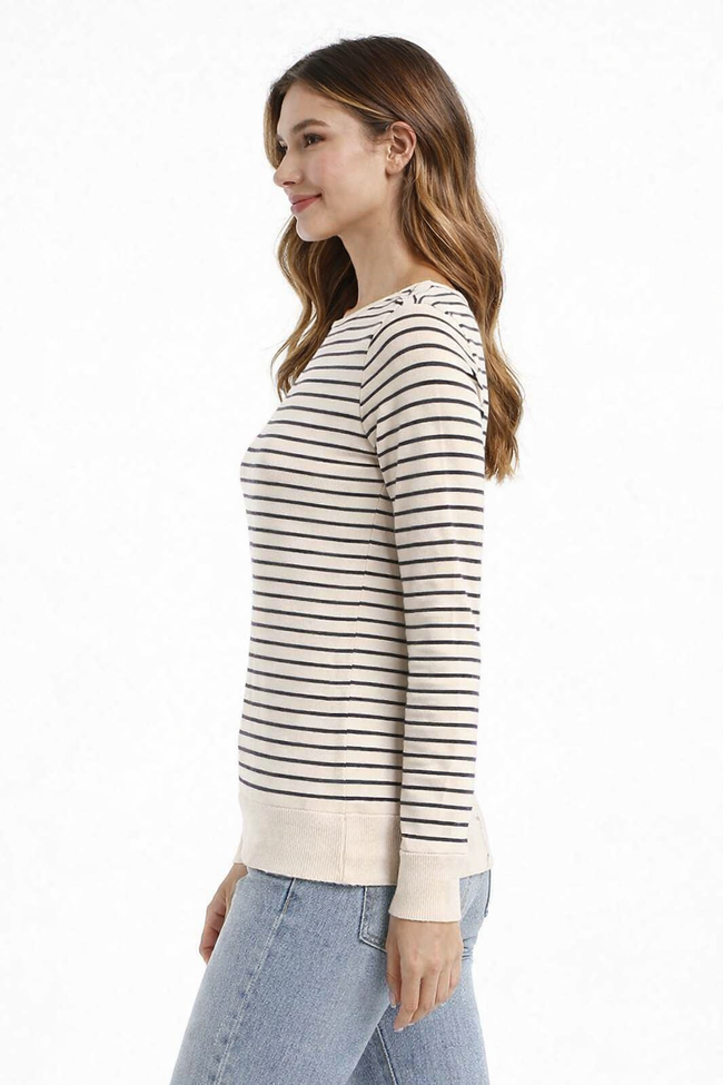 Women Cream Viscose Top